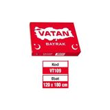 vatan türk bayrağı 120x180 cm vt-109 - Yok