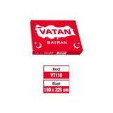 vatan türk bayrağı 150x225 cm vt-110 - Yok