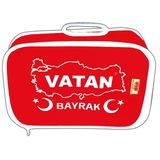 Vatan Türk Bayrağı Polyester 30x45 Vt102