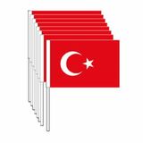Vatan VT801 100'lü Çıtalı Kağıt Türk Bayrağı