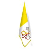 Vatikan Bayrağı -Ofis-Makam-Toplantı Odaları - Saçaklı Makam Bayrağı
