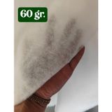 Vatka Elyaf 60m² (En:100cm/Boy:200cm)- Sarma Elyaf - Yorgan Elyafı - Mont Elyafı (1, Beyaz 60gr./m²)