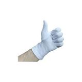 Vatkanet Hassas Işler İçin Beyaz Penye Eldiveni Egzama Eldiveni L Beden (5 çift) Unisex Kullanıma Uygun