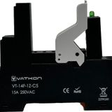 Vatkon Vt-14f-1z-c5 Ledli Çift Kontak 8 Pinli Role Tutucu 1 Adet