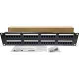 Vatpan 19" 48 Port Cat6 Patch Panel Dolu - PP48C6