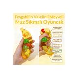 vattara Muz Squishy Banana Sukuşi Vazelin Dolgulu Büyük Boy Squishy Stres Oyuncağı 1 Adet Gönderilecektir