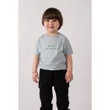 VAUVA Baskılı T-Shirt Erkek Bisiklet Yaka Kısa Kol Tişört
