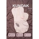 Vauva Bebek Için %100 Pamuklu Çif Taraflı Fermuarlı Kundak Yumuşak Penye Kumaş Nefes Alabilen Kumaş - Standart - Pembe