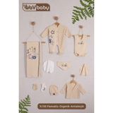 Vav Baby Vavbaby Organik Hastane Çıkışı 10’Lu Bear Star - Yenidoğan - Bej-CM1