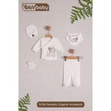 Vav Baby Vavbaby Organik Hastane Çıkışı 5’Li Baby Friend - Yenidoğan - Beyaz