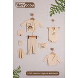Vav Baby Vavbaby Organik Hastane Çıkışı 8’li Sindirella - Yenidoğan - Bej-CM1