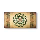 Vav Harfleri Tablosu 120 x 60