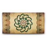 Vav Harfleri Tablosu - 80x40cm