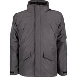 VAV Wear 4ın1 Outdoor Mont Yağmurluk Su Geçirmez Leke Tutmaz Rüzgar Geçirmez Rüzgarlık Erkek Mont 3TECH03 - XL - Antrasit