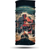 VAV Wear Desenli Boyunluk Buff Baf Bandana Saç Bandı - Standart - 00A-Beyaz