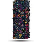 VAV Wear Desenli Motorcu Boyunluğu Baf Bandana Saç Bandı - Standart - Bej