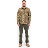 VAV Wear Outdoor Taktik Pamuklu Erkek Gömlek TACTEC01 - 2 - Haki - Kamuflaj