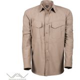 VAV Wear Outdoor Taktik Pamuklu Erkek Gömlek TACTEC01 - Bej
