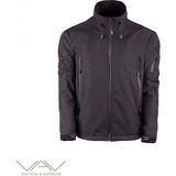VAV Wear Shellht 04 Softshell Mont Su Rüzgar Geçirmez Su Itici Gizlenebilir Kapüşon - Kahverengi