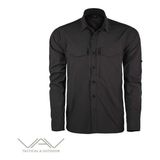 VAV Wear Tacflex 01 Taktikal Gömlek Özel Tasarım ve Yüksek Mukavemetli Kumaş - 2XL - Siyah