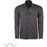 VAV Wear Tacflex 01 Taktikal Gömlek Özel Tasarım ve Yüksek Mukavemetli Kumaş - Füme