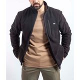 VAV Wear Tactical Outdoor Su Geçirmez Erkek Polar Sweatshirt Tüylenmez POLTAC03 - Siyah - XS