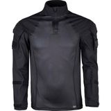 VAV Wear Taktik Kombat Terletmez Fit Kamuflaj Erkek Sweatshirt COMPAT01 - Siyah