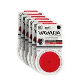 VAVANA Spin Araba Klima Kokusu - Profesyonel Otomobil Kokusu | BPA & Sıvı İçermez | 90 Gün Etkili - 6'lı Set (RELAXED)
