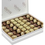 Vaveni Bademli Kalp Çikolata 470 gr Sevgiliye Özel Aromalı Hediye Seçeneği