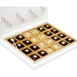 Vaveni Beyaz Badem Kaysı Pramit Kutu Çikolata - 280 gr