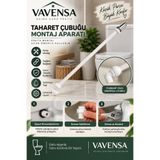 VAVENSA Taharet Çubuğu Universal Klozet İçi Su Püskürtme Aparatı WC Montaj Parçası