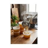 Vavis 50 Adet 120 ml Saklama Kabı – 4 Oz Kemik Suyu, Ilik Suyu, Anne Sütü, Sos ve Püre Saklama Kabı, Dondurucu Uyumlu Buzluk Kabı, Sızdırmaz Kapaklı - 0 Siyah - Option-1
