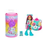 Vavis Cutie Reveal Sevimli Ayıcıklar Chelsea Küçük Bebek ve Aksesuarları, Pelüş Hayvan Kostümü ve Renk Değişimi Dahil 6 Sürpriz Içeren 2. Seri (Stiller Çeşitlilik Gösterebilir), JGH75 - 01-Mavi