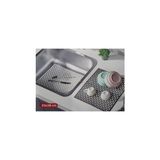 Vavis Dikdörtgen Silikon Lavabo Buzluk Matı 33X28 cm Antrasit Renk 1 Adet GP115 - 00 Beyaz