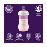 Vavis Doğal Tepkili Biberon, 260 Ml, 3-6 Ay+, Akıtmaz Emzik, Kolik ve Gaz Önleyici, Bpa Içermez, Pembe, SCY903/11 - 2351-Damaklı Yavaş Akış - 0 - 1 Yaş