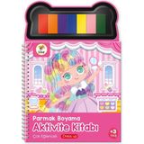 Vavis Lino Parmak Boyama Aktivite Kitabı Dress Up - Adaçayı Yeşili - 0 - 1 Yaş