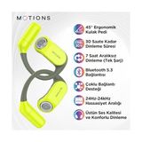 Vavis Motıons, MS-E52 Ows, Açık Kulak Tasarımlı Kablosuz Spor Kulaklık, Bluetooth 5.3, 30 Saat Pil Ömrü, Ultra Ince, Hafif, Ergonomik Tasarım, Çift Cihaz Desteği, Wireless, Yeşil - Option-1