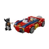 Vavis Örümcek Adam Arabası, Venomlaşmış Wolverine’e Karşı 76336-7 Yaş ve Üzeri Çocuklar Için 2 Minifigürü Içeren Yaratıcı Oyuncak Yapım Seti, Rol Yapma Oyuncağı, Hediye Fikri (134 Parça) - Option-1