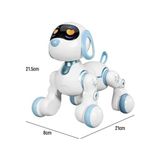 Vavis Oyuncak 30 Fonksiyonlu Uzaktan Kumandalı Şarjlı Sesli Işıklı Dokunma Algılama Programlama Robot Kedi ve Köpek (Köpek)