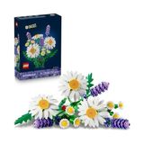 Vavis Papatyalar 11508-3 Büyük Papatya, 2 Küçük Papatya Dalı, 3 Lavanta ve Yeşil Dallar Içeren Sevgililer Günü'ne Özel Yapay Çiçek Buketi Yapım Seti (133 Parça) - Option-1