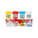 Vavis Pensan Pensan Kidz Oyun Hamuru 4 Renk x 150 gr - Option-1 - 0-Kahverengi