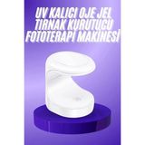 Vavis Seyehat Tipi Mini Oje Kurutucu Ultraviole Mor Işık Protez Tırnak Kurutucu