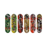 Vavis Simba 103306083 Parmak Kaykayı, 6 Farklı Kaykaydan Sadece 1 Ürün Gönderilir, 9 Cm, Stres Önleyici, Parmak Scooter’ı, Aksesuarlı, 5 Yaş ve Üzeri - Ahşap