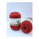 VAVIVO HANDKNITTING YARNS JÜT İPLİK EL ÖRGÜ ÇANTA VE DEKORASYON İPLİĞİ %100 ORGANİK JÜT İPLİK 600 GR