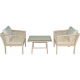 Vavrattan Berlin Bistro Rattan Bahçe Balkon Oturma Takımı Kum Rengi