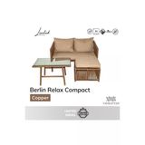 VAVRATTAN Berlin Mini Rattan Bahçe Balkon Köşe Takımı - Küf
