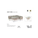 VAVRATTAN New York Rattan Köşe Takımı - Kum