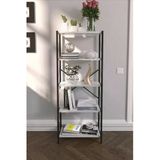 VayLife Modern Tasarım Saklılık Salon Balkon Mutfak Rafı Çiçeklik 150x60x30 Beyaz