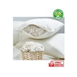 Vayomy 2 Adet Yün Yastık 1. Kalite 1200 gr %100 Saf Yıkanmış Yün %100 Pamuk Kumaş