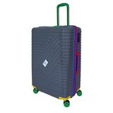 Vayomy Colors Pp Line Orta Boy Gri Valiz Kırılmaz 2 Yıl Garantili